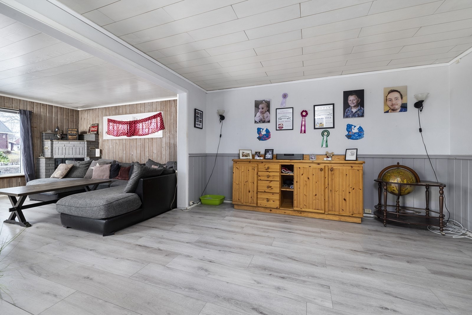 God plass til møblering. Galleribilde