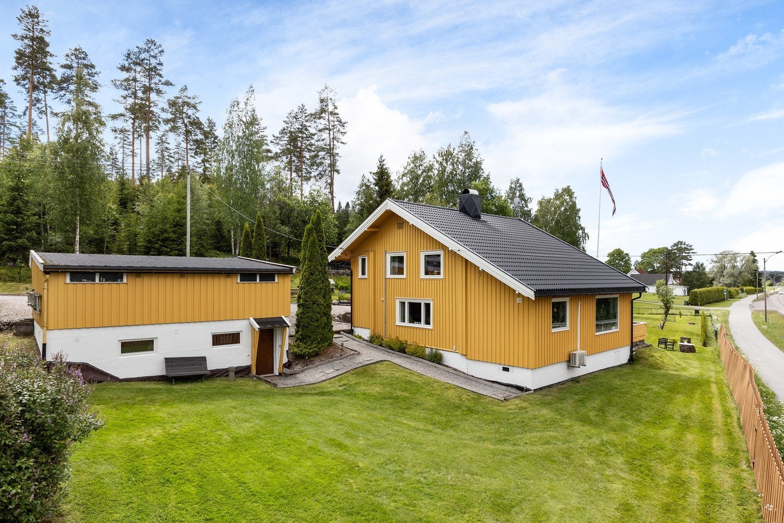 Hage/fasade Galleribilde