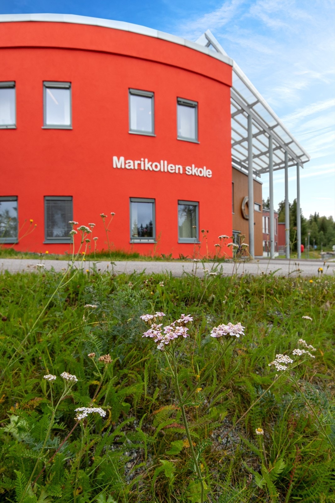 Det er kun 1 km til Marikollen barneskole. Galleribilde