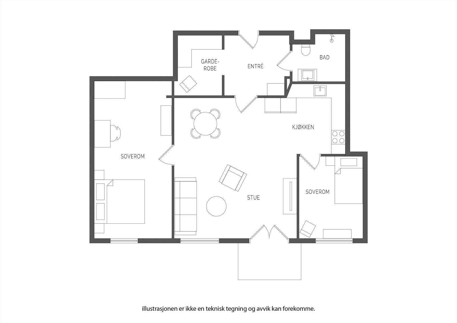 Planløsning Galleribilde