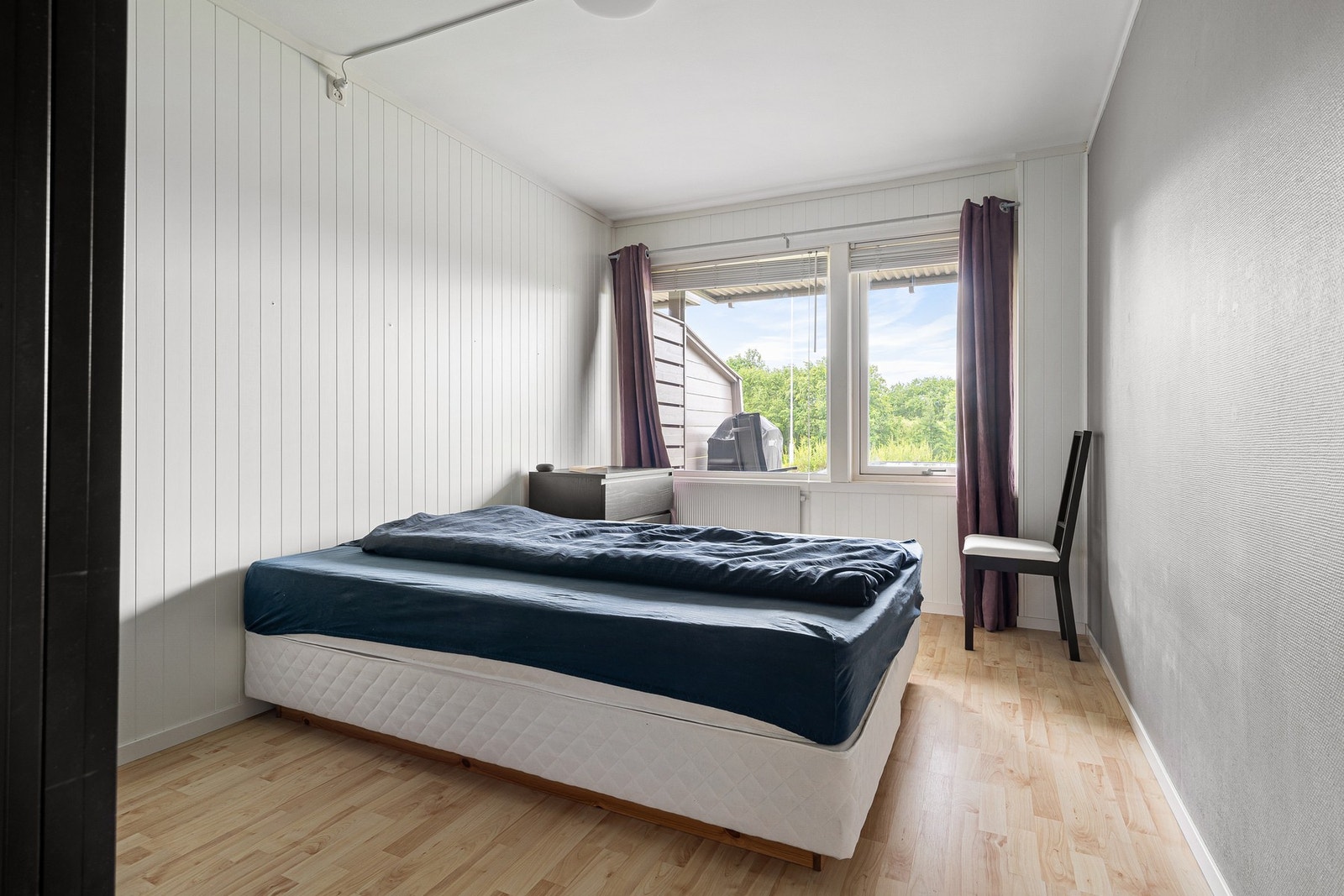 Hovedsoverommet er på 11,5 m² som gir god plass til dobbeltseng. Galleribilde