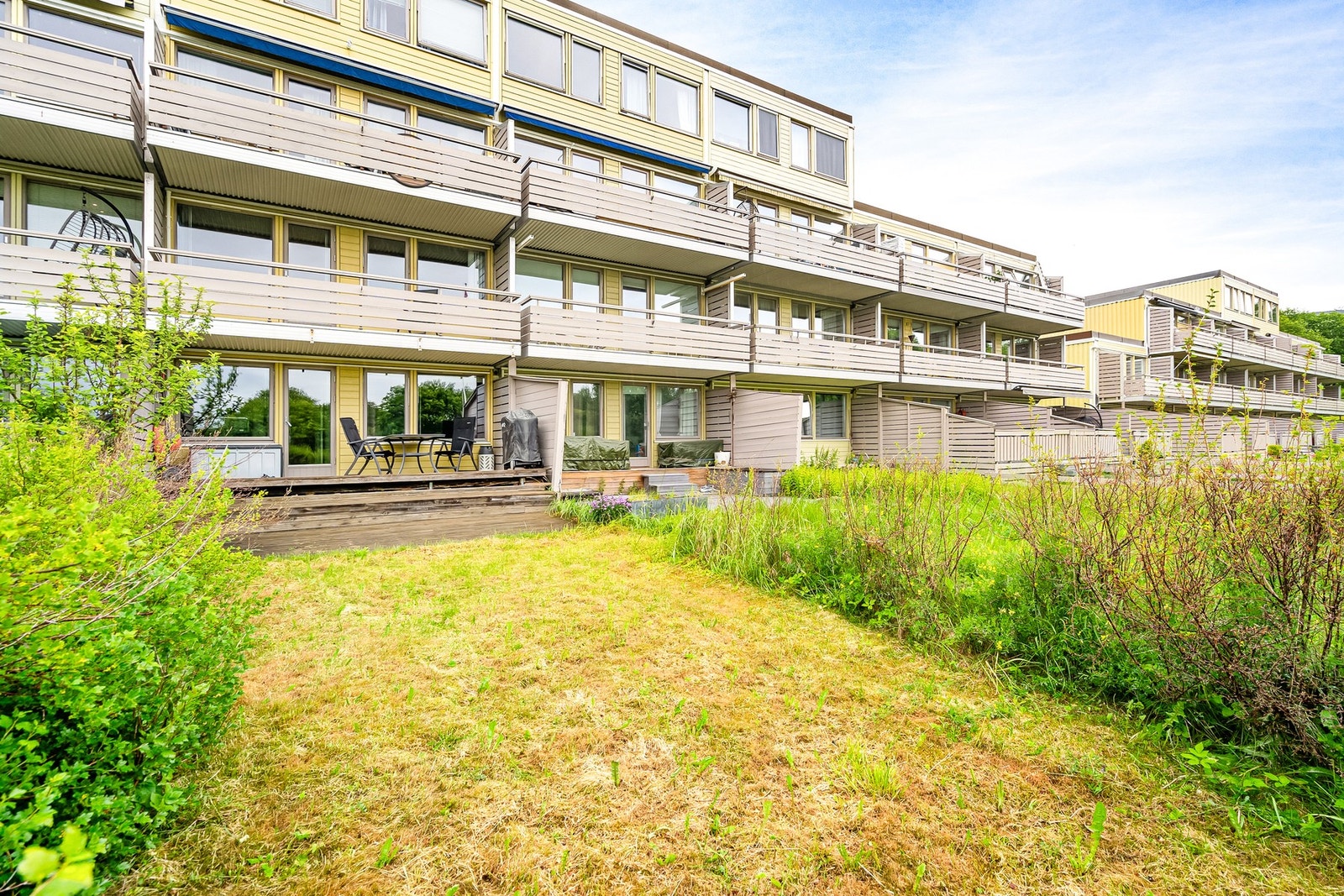 Her kan man nyte sommerdagene. Galleribilde