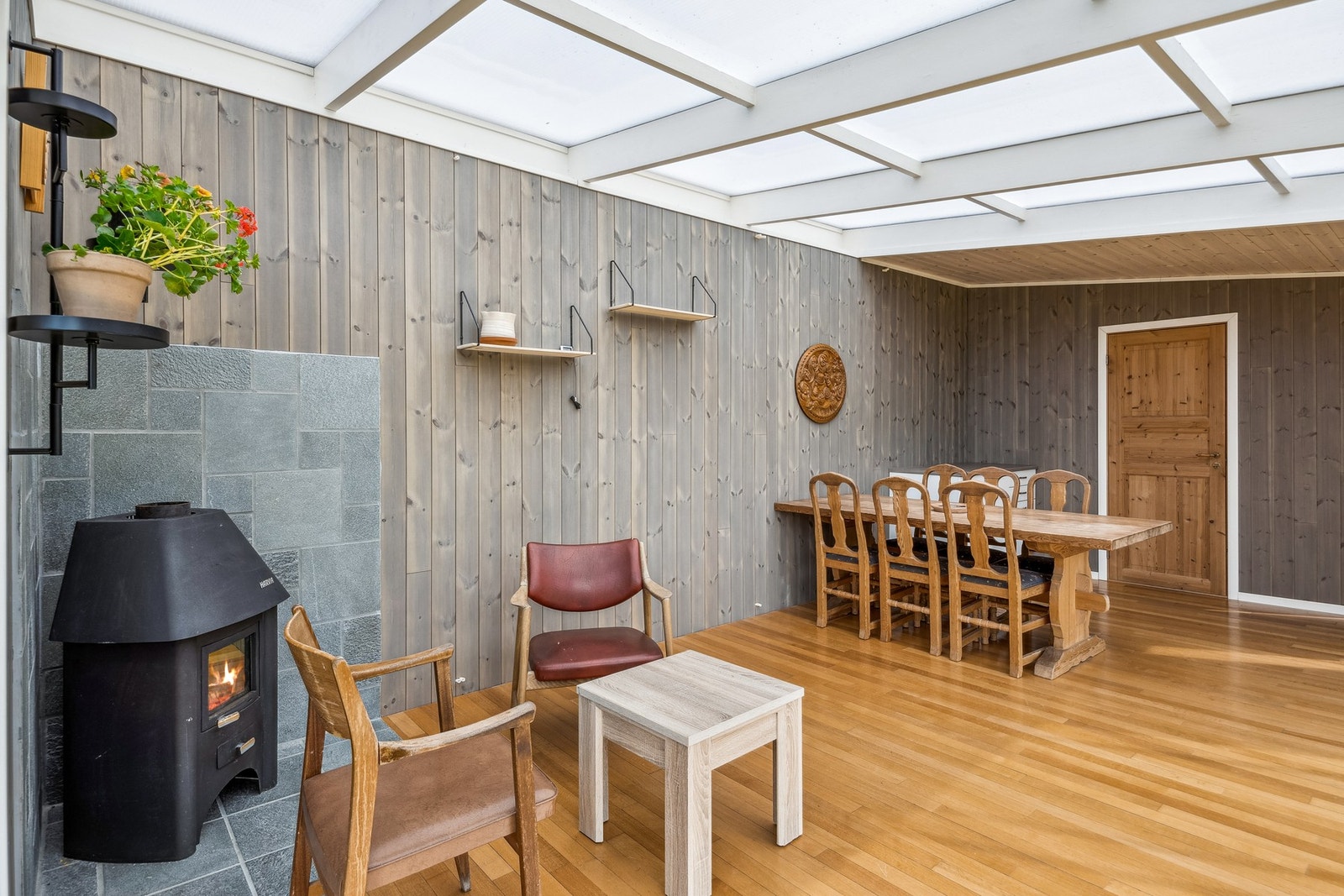 Her er det lagt til rette for kos og hygge Galleribilde