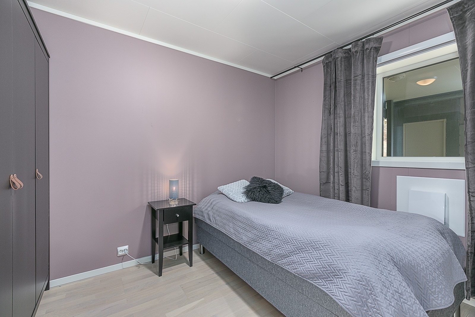 Leiligheten har totalt to soverom. Galleribilde