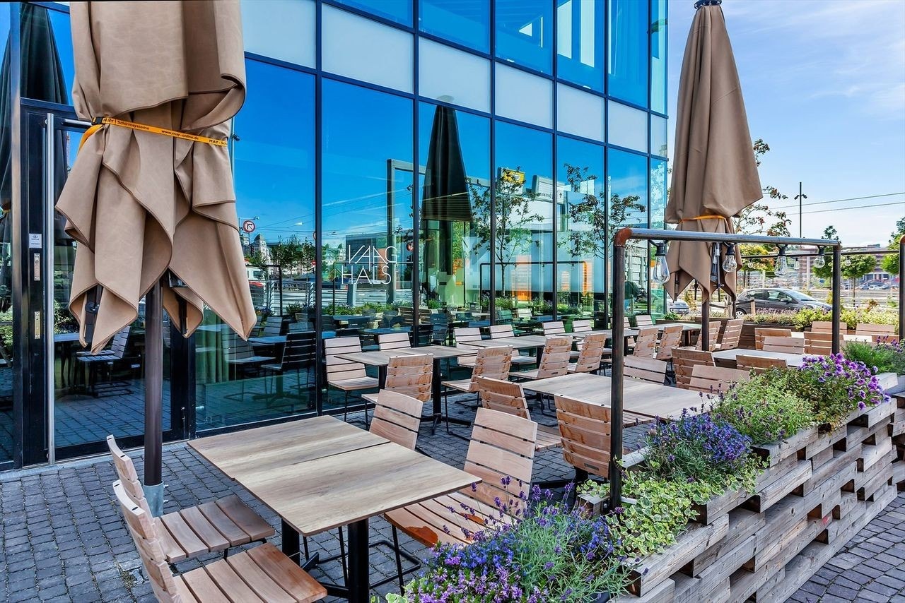 Vaaghals åpnet dørene i oktober 2014 som første restaurant i Barcode. Galleribilde