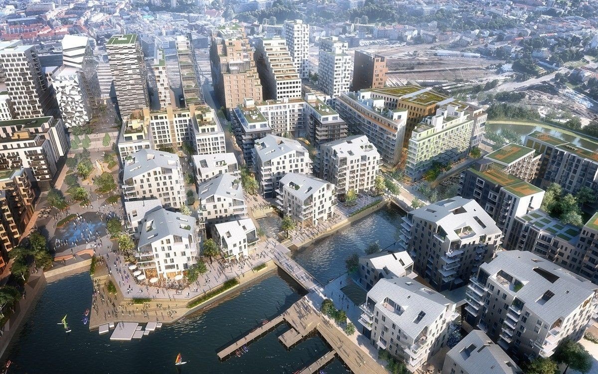 Bjørvika er i stadig utvikling. Nyeste tilskuddet til området er Vinmonopolet og Meny som har åpnet i Dronning Eufemias gate 11. Galleribilde