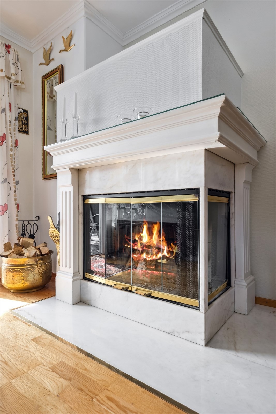 Flott peis gir varme og stemning! Galleribilde