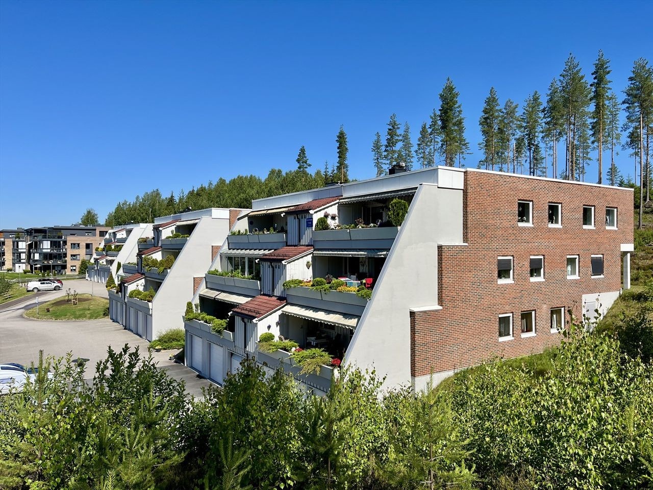 Toppleilighet med herlig terrasse og flott beliggenhet Galleribilde