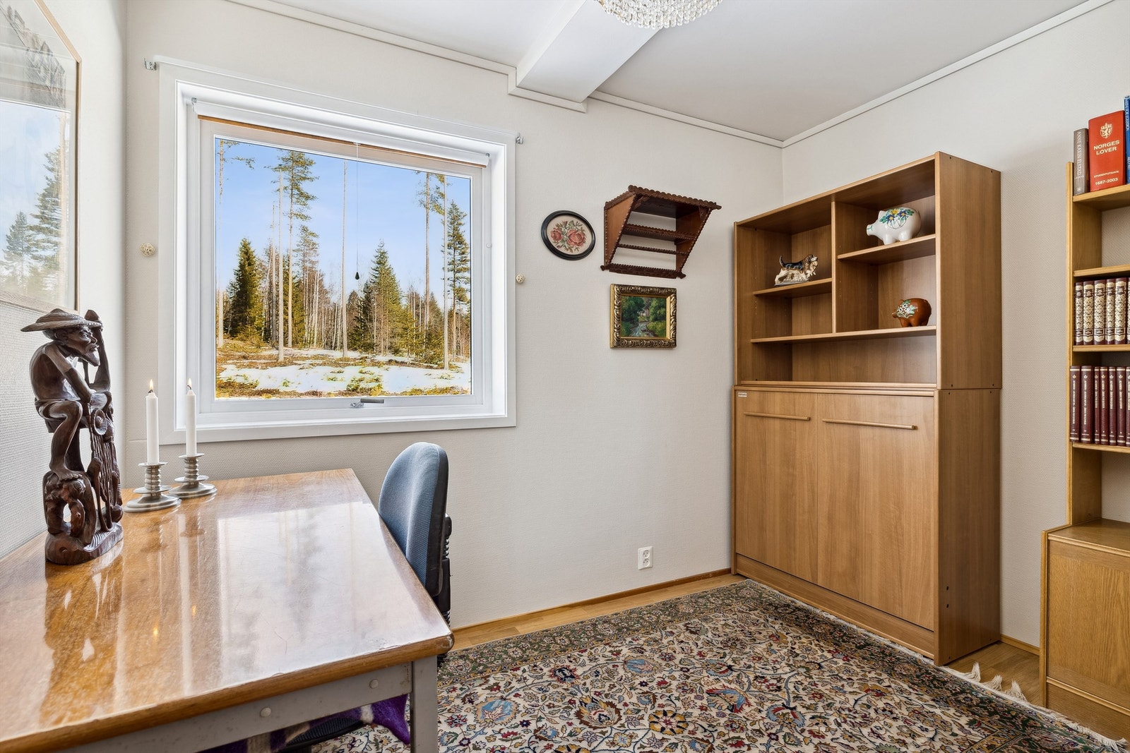 Soverom som dagens eier benytter som kontor Galleribilde