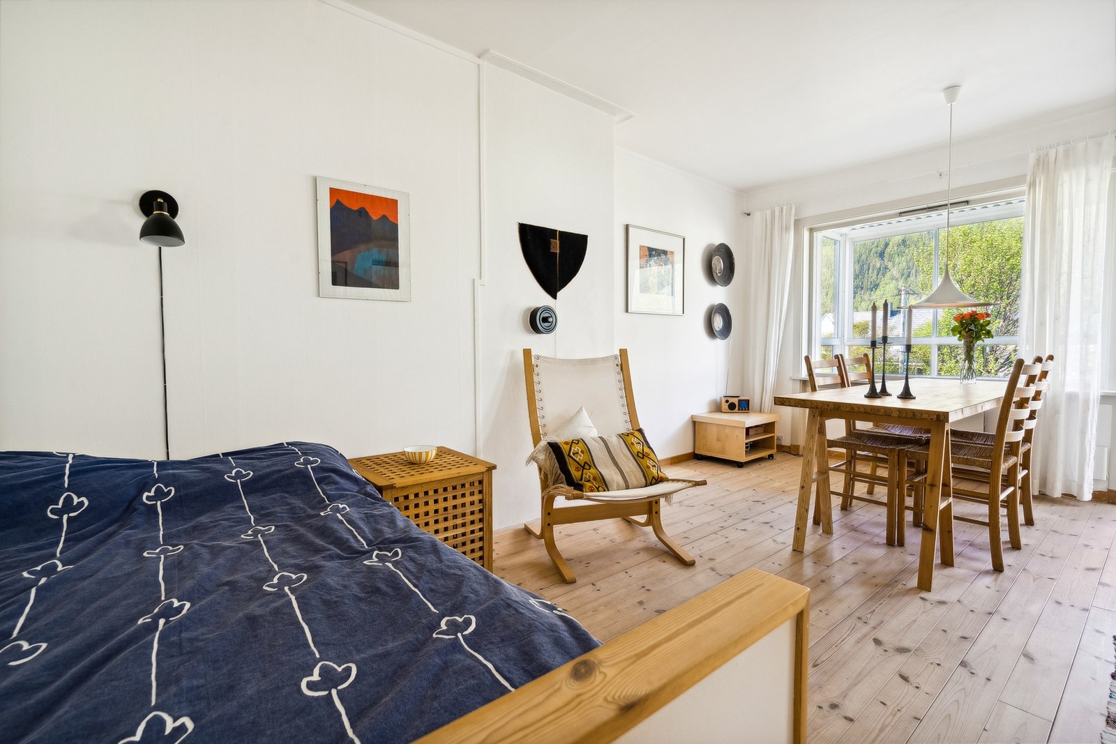 Leiligheten har alt man trenger fordelt på 29 m² BRA-i. Galleribilde