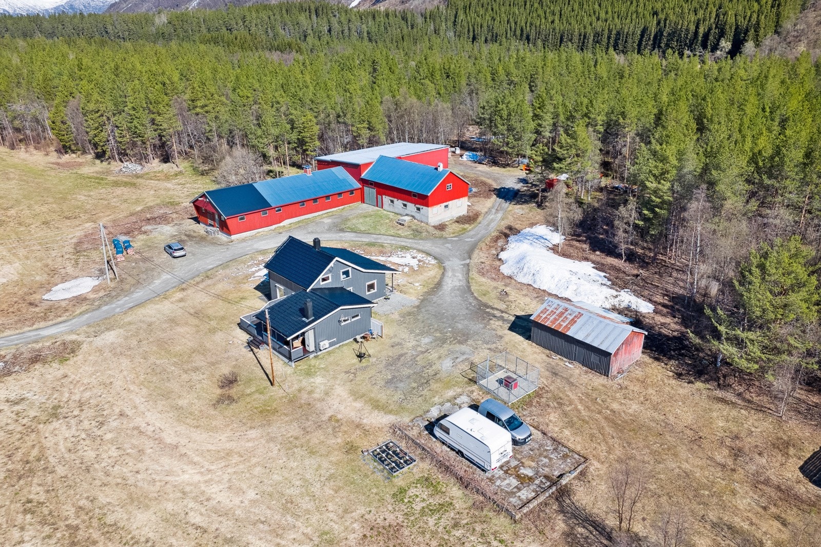 Gårdstun Galleribilde