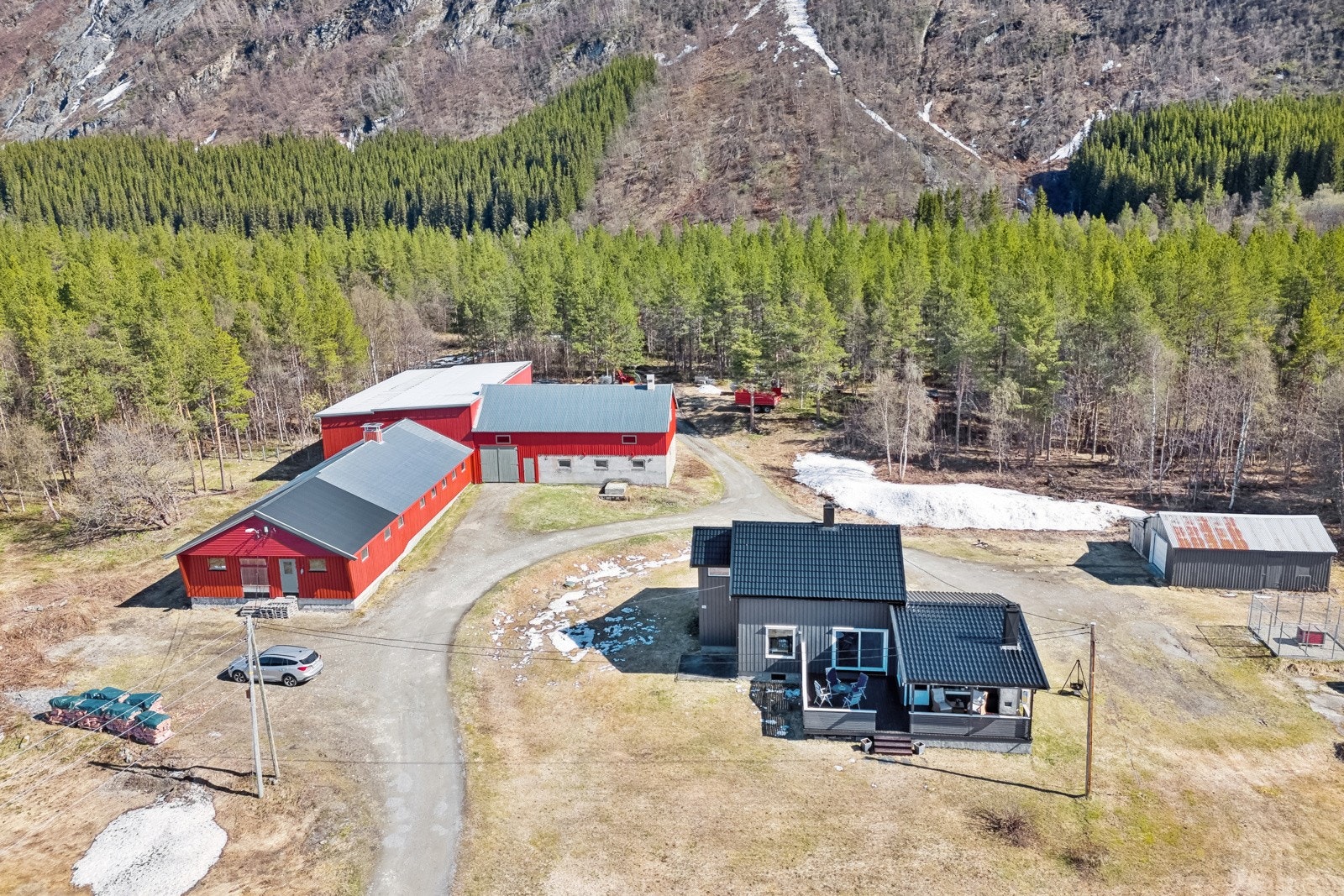 Gårdstun Galleribilde