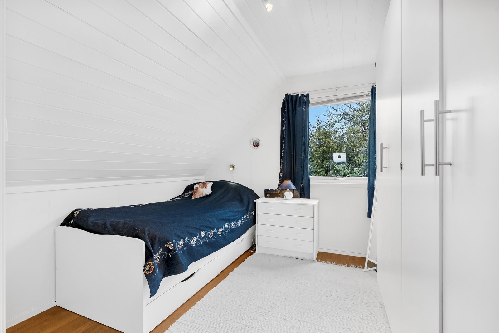 Det siste soverommet er på 8,1 kvm. Galleribilde