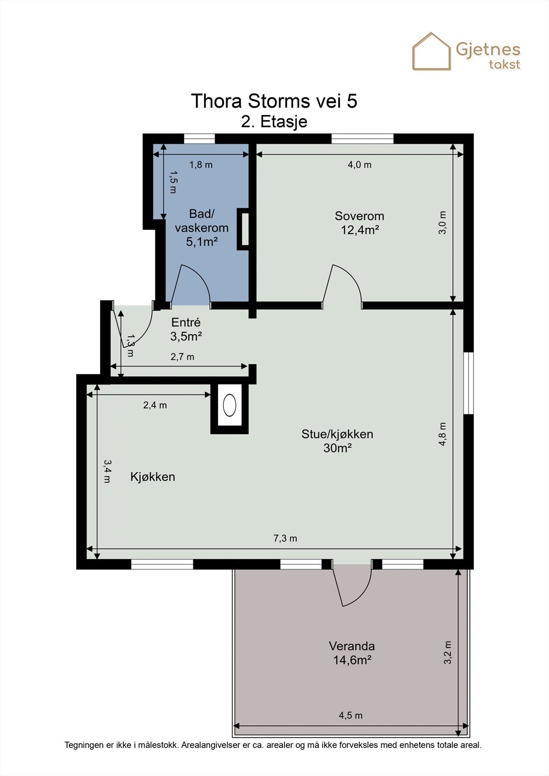 Planskisse. Galleribilde