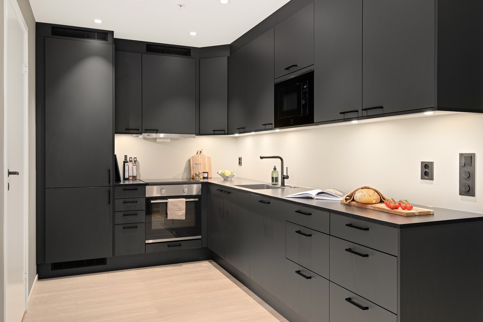 Kjøkken. Galleribilde