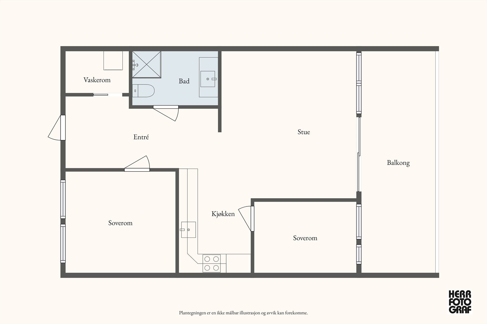 Plantegning. Galleribilde
