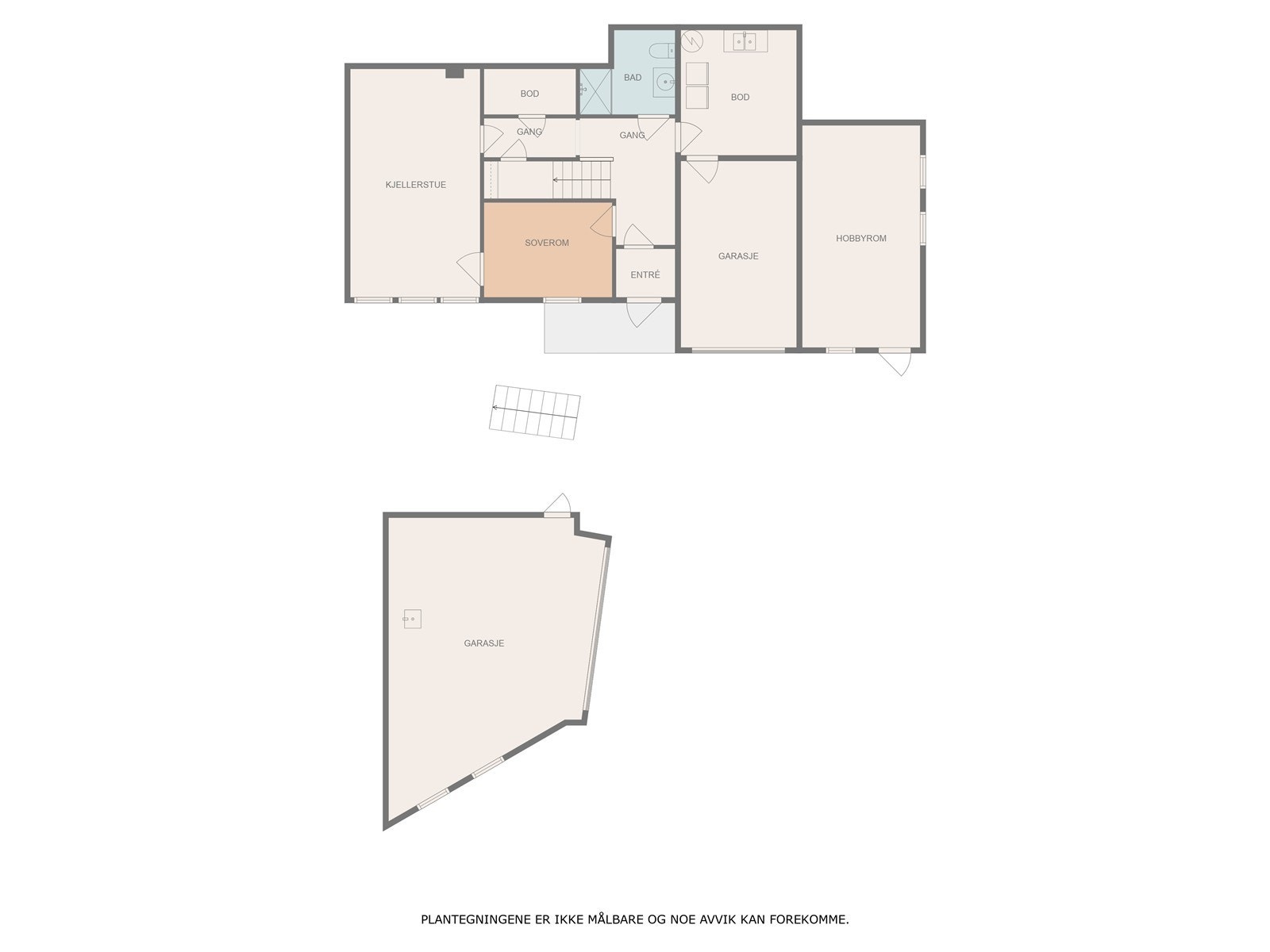 Så går vi videre til kjelleretasje Galleribilde