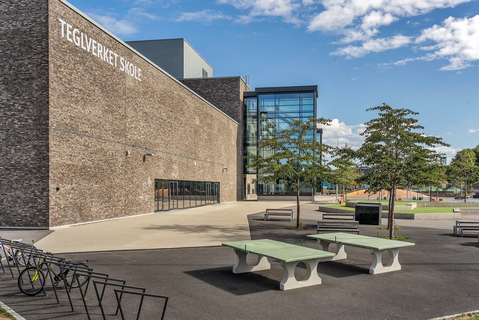 Teglverket Skole Sommer Galleribilde