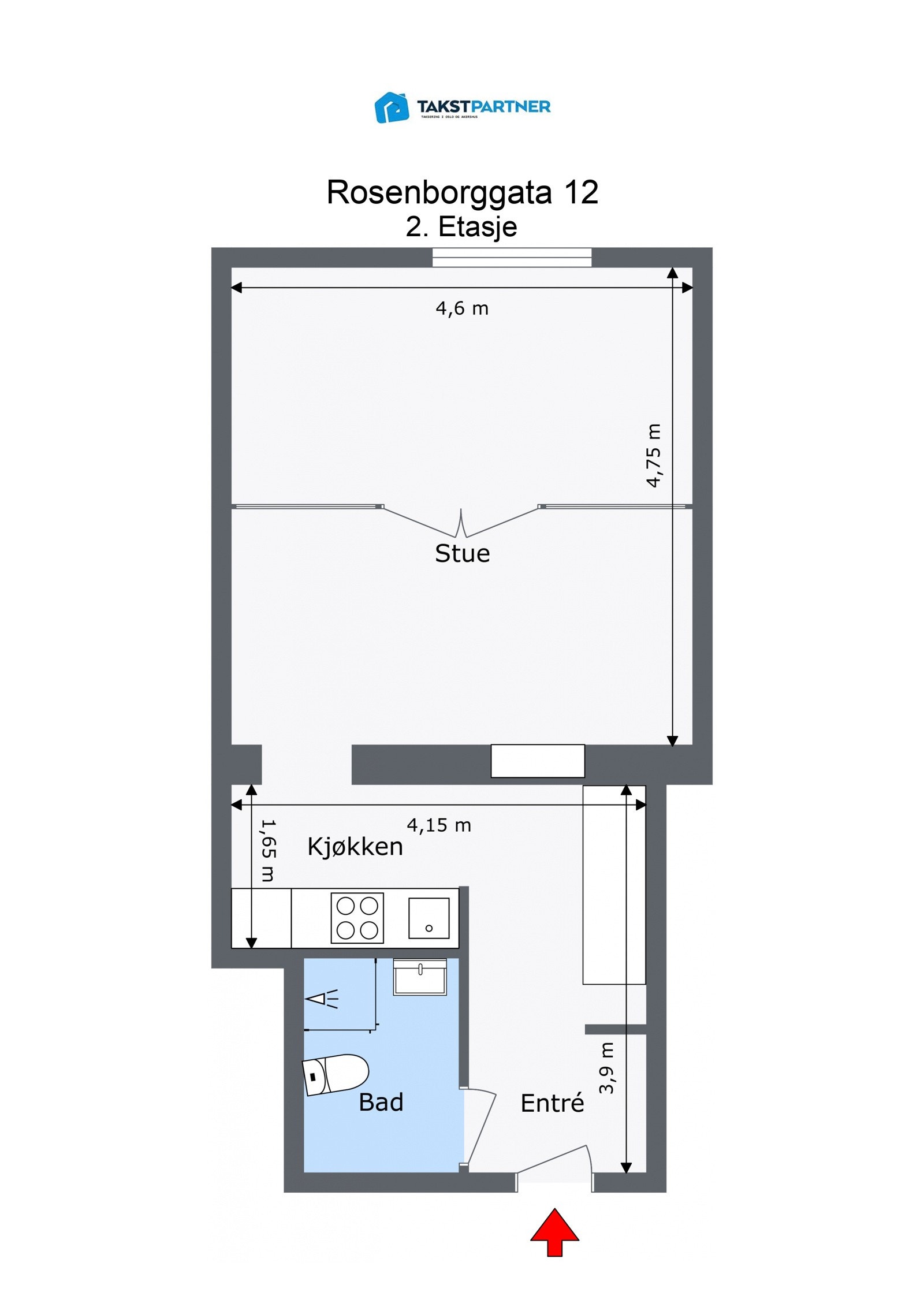 Planskisse. Galleribilde