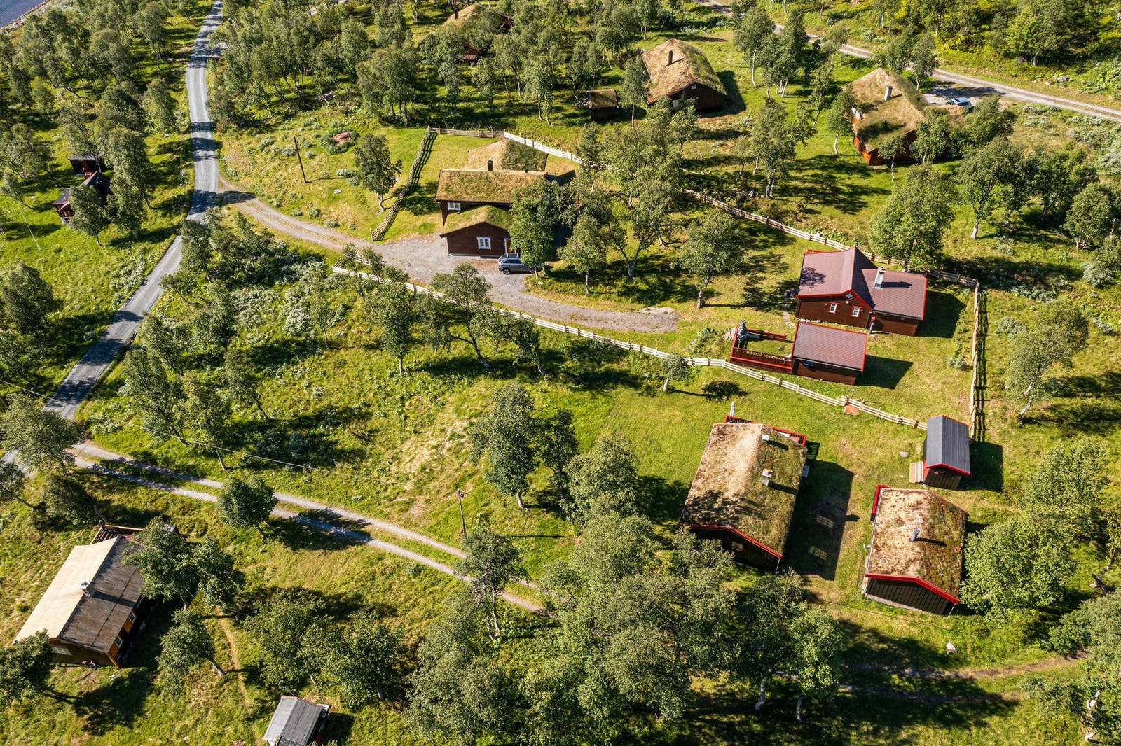 Tomten er på ca. 1,1 mål. Galleribilde