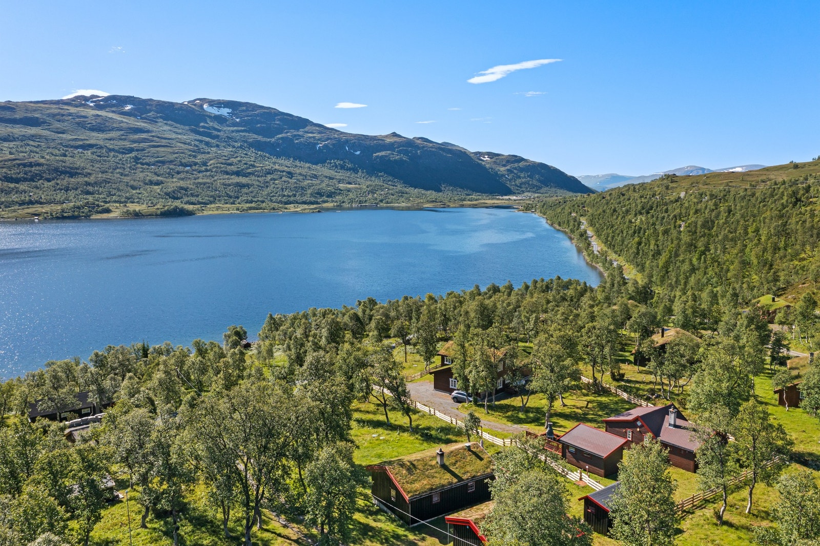 Utsikt over Skarvatnet Galleribilde