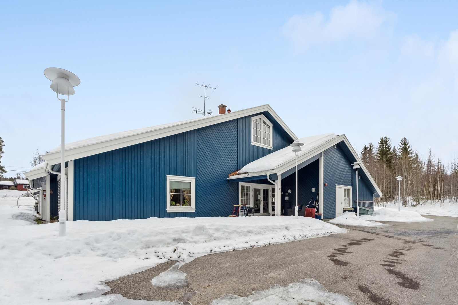 Felles inngangsparti til boligen Galleribilde