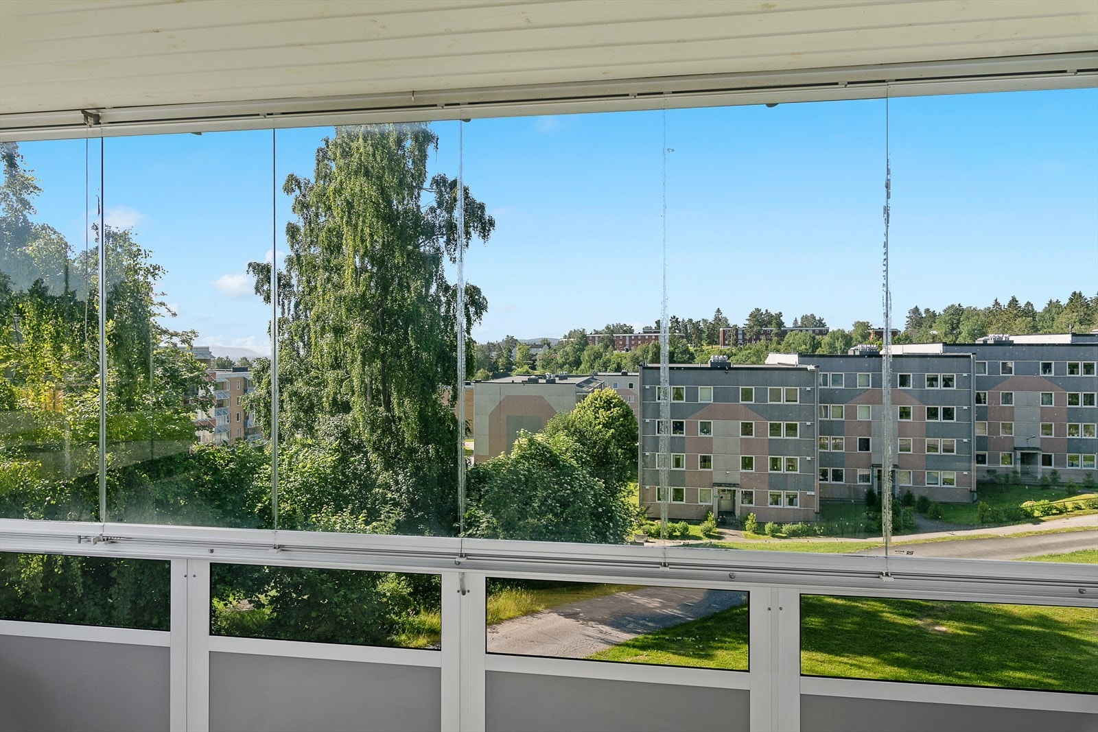 Det er fin utsikt mot syd Galleribilde
