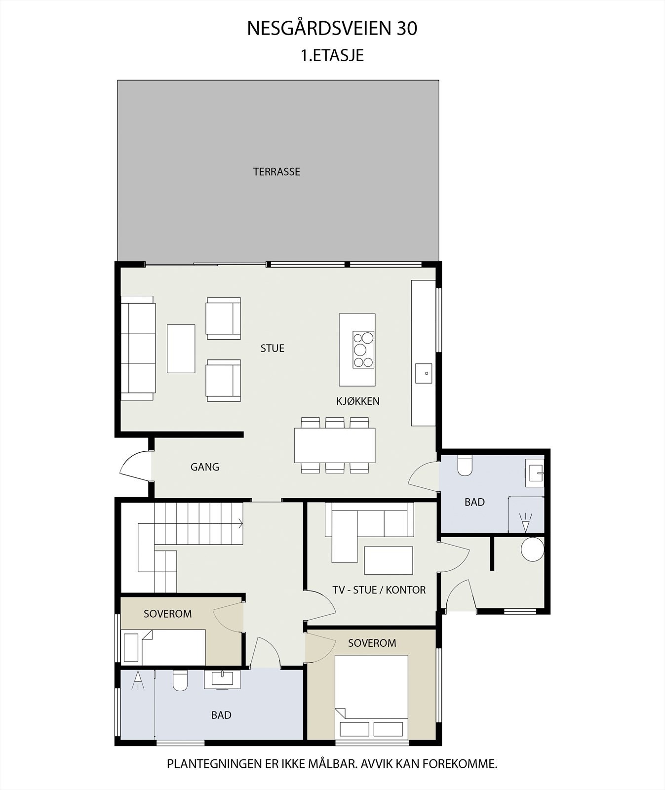 Plantegning1ETG Galleribilde