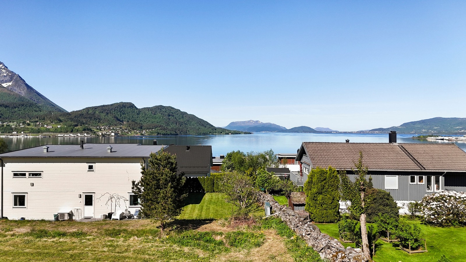 Utsiktsbilde tatt fra cirka 4 meters høyde. Galleribilde