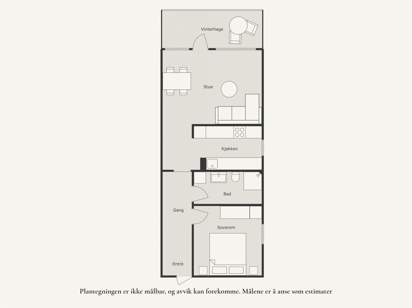 Plantegning 10.etg. Galleribilde