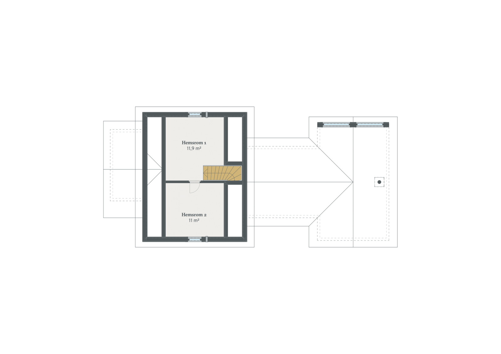 Plantegning hems Galleribilde