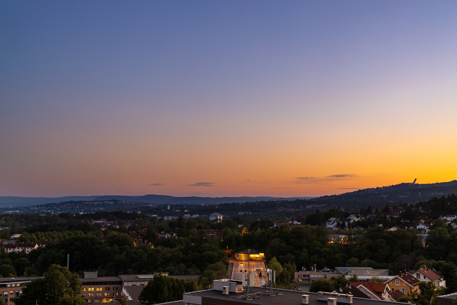 Fra leiligheten får du en sensasjonell utsikt utover Oslo by og fjorden. Galleribilde