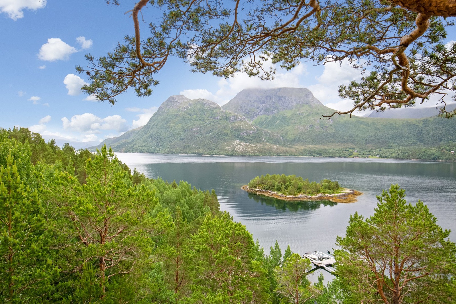 Utsikten fra terrassen er upåklagelig. Galleribilde