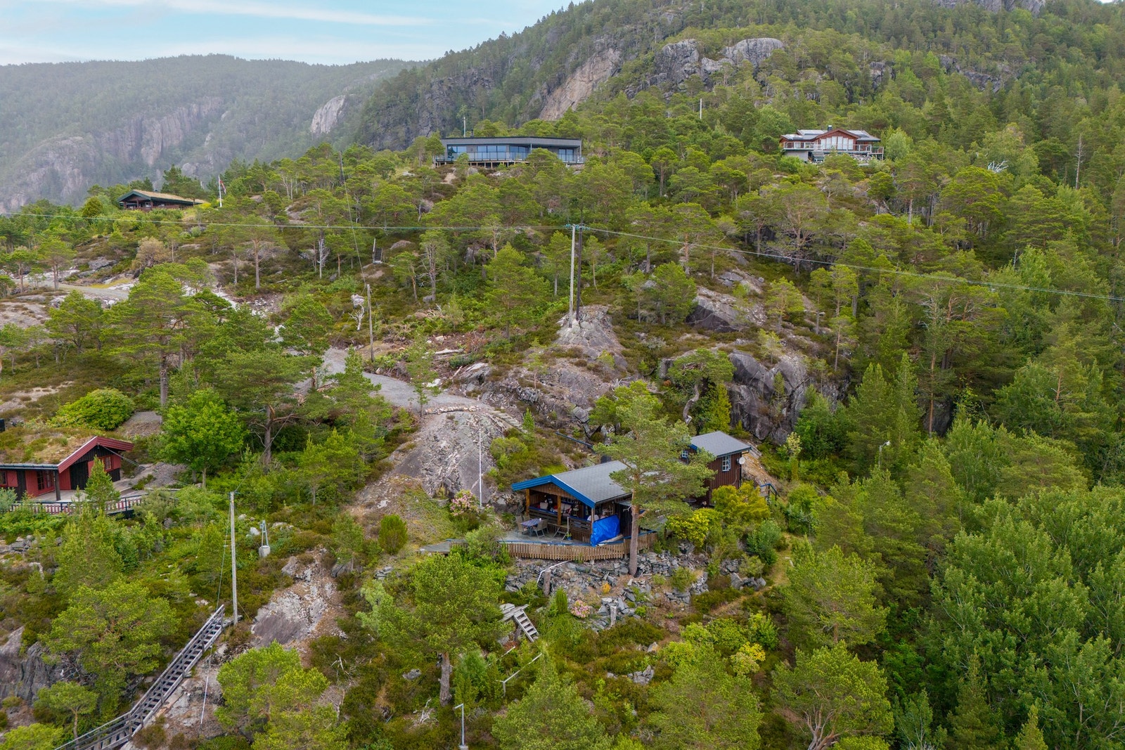Hytta er fra 1988 og har tilbygg fra 2005. Galleribilde