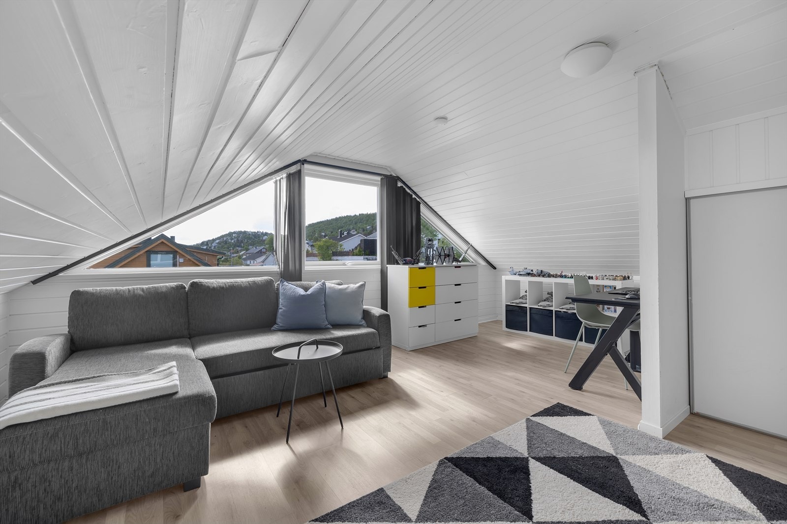 Stue kan også brukes som ekstra soverom etter behov. Galleribilde