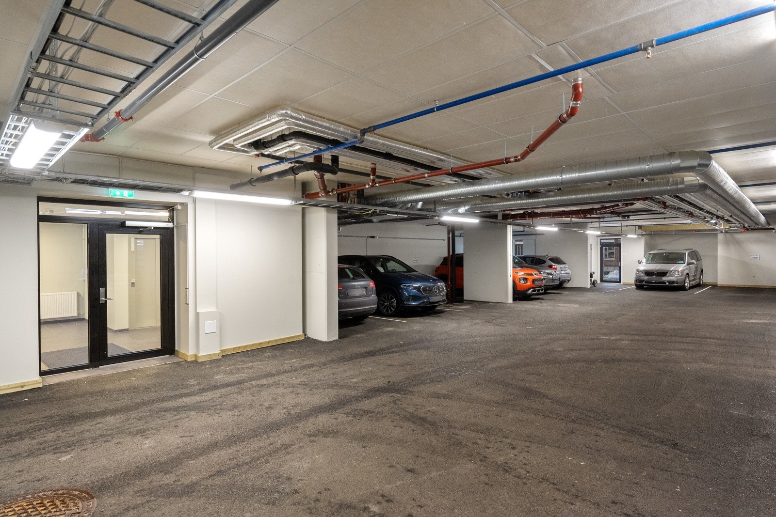 Felles parkeringskjeller Galleribilde