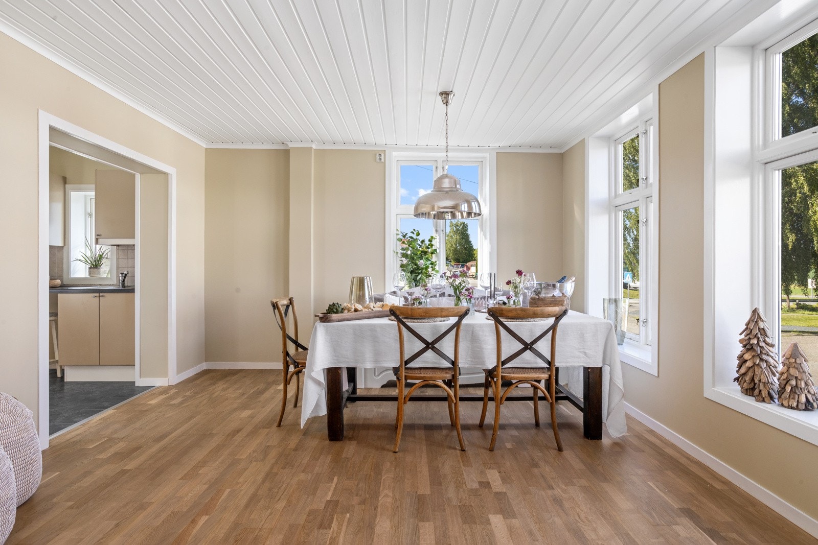 Den fine planløsningen gjør boligen enkel å møblere. Galleribilde