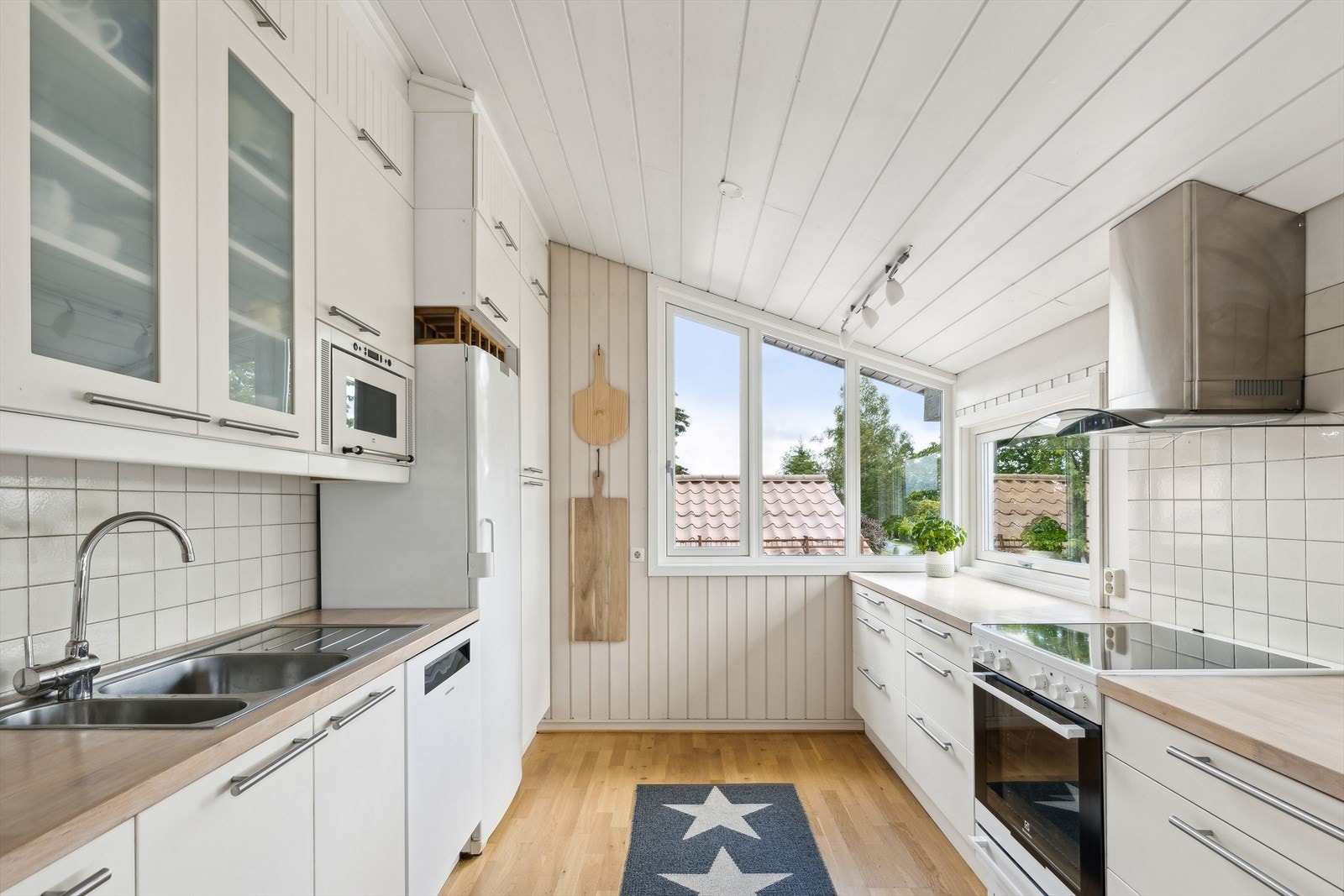 Innredningen er fra IKEA, fra 2007. Galleribilde