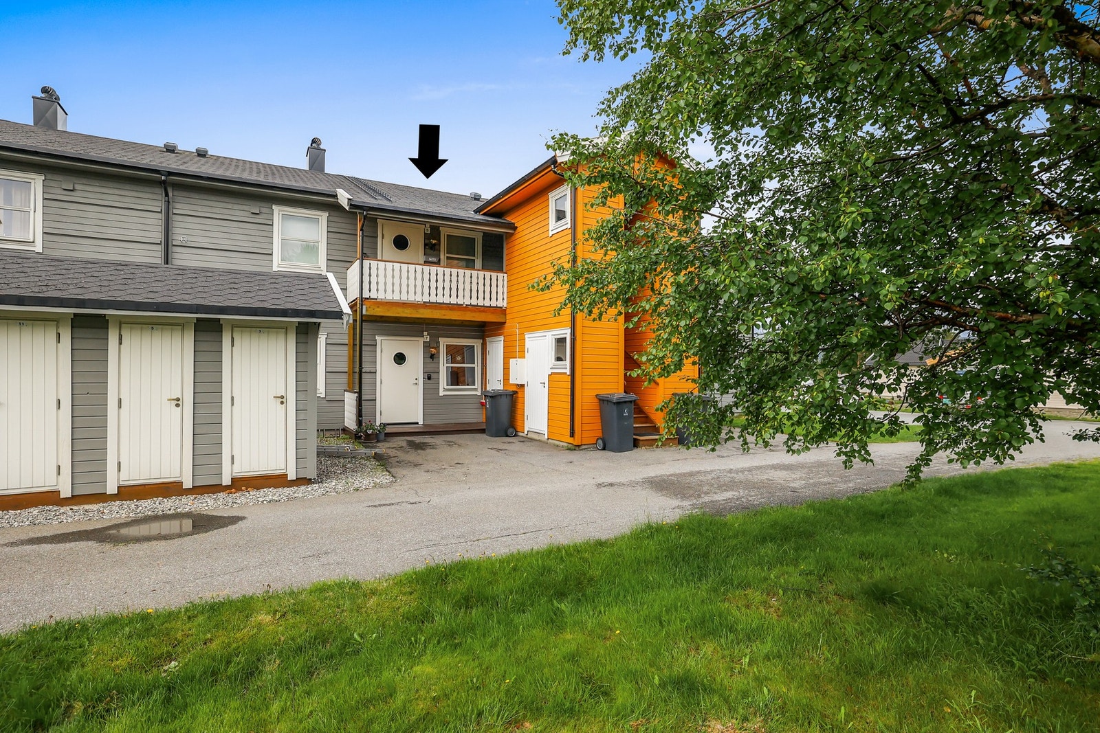 Leiligheten ligger i 2. etasje Galleribilde