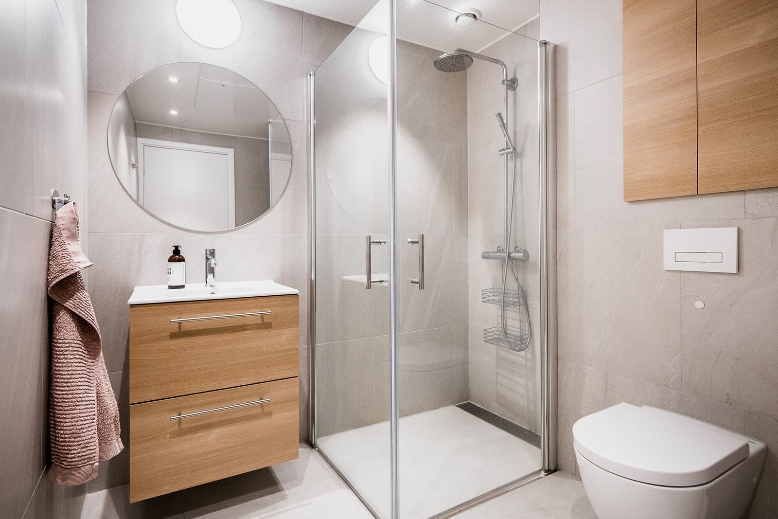 Baderom nr. 2 - praktisk gjestebad. Galleribilde