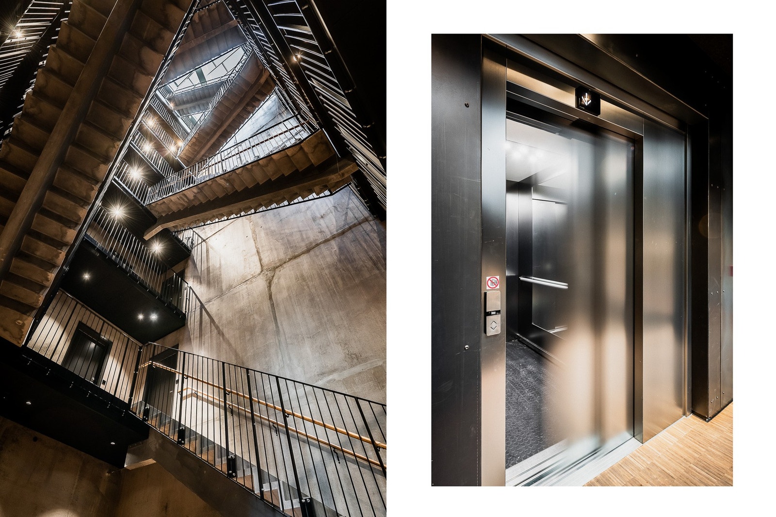 Enkel adkomst med heis. Galleribilde