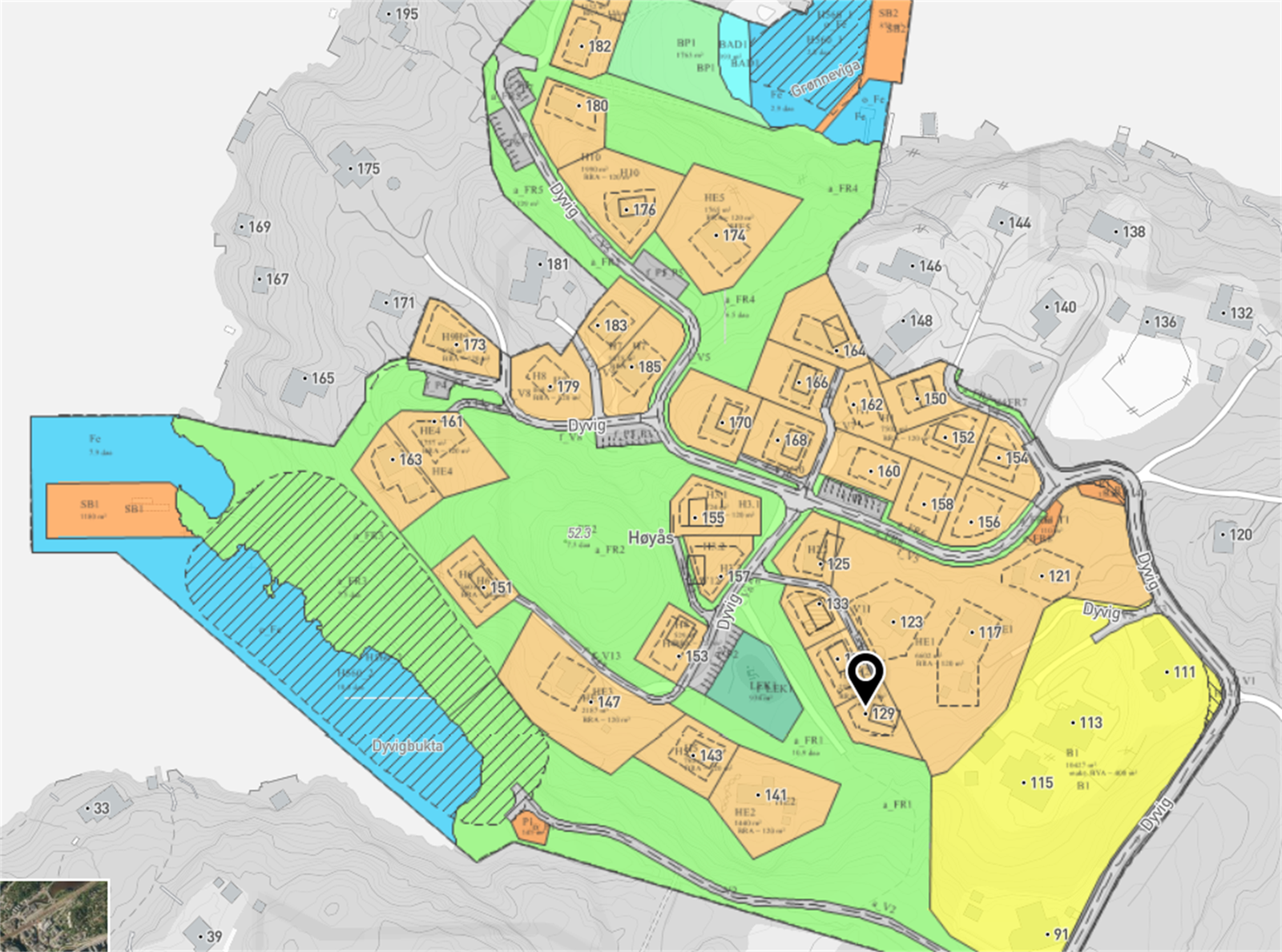 Situasjonskart Galleribilde