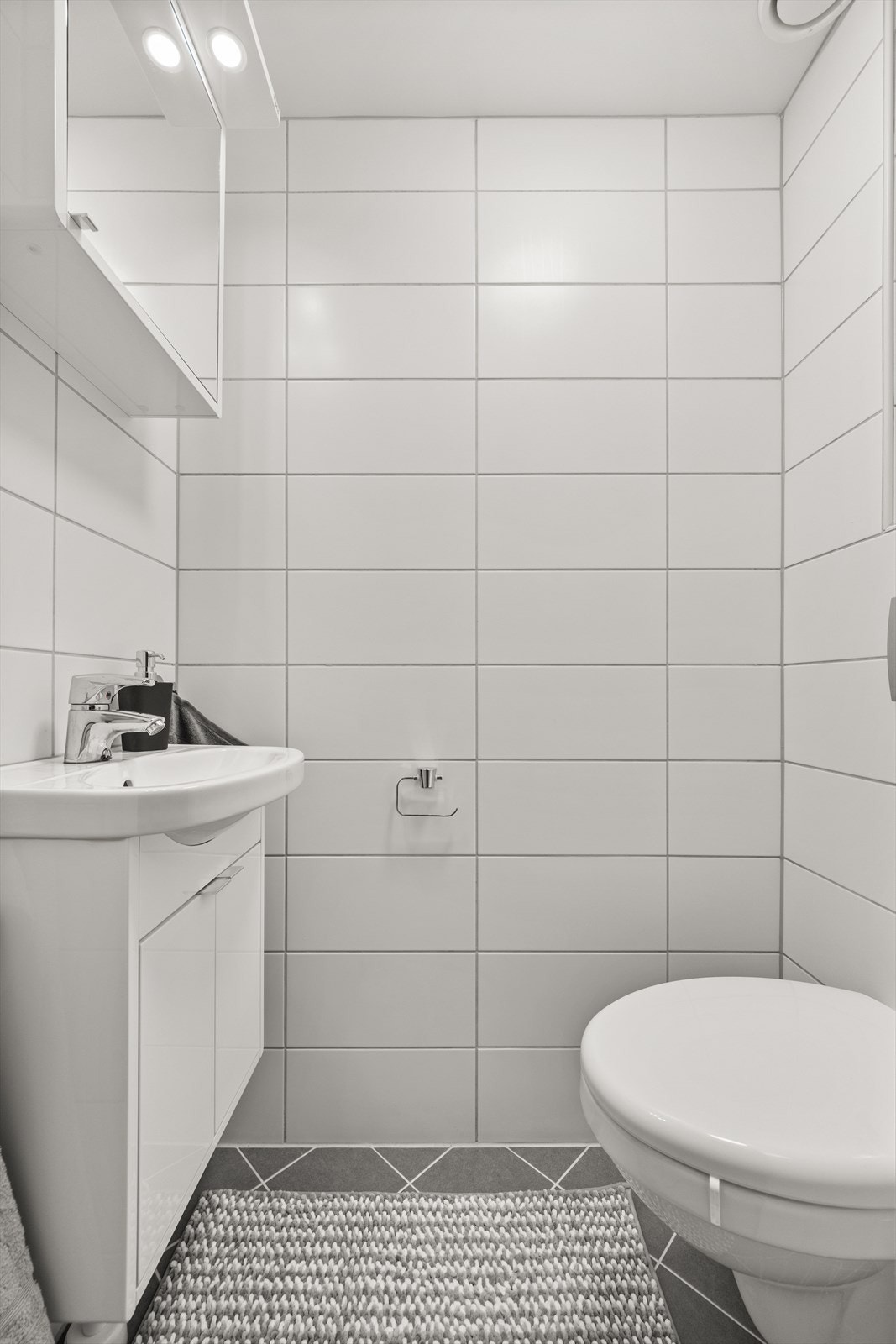 Leiligheten har et separat wc-rom Galleribilde