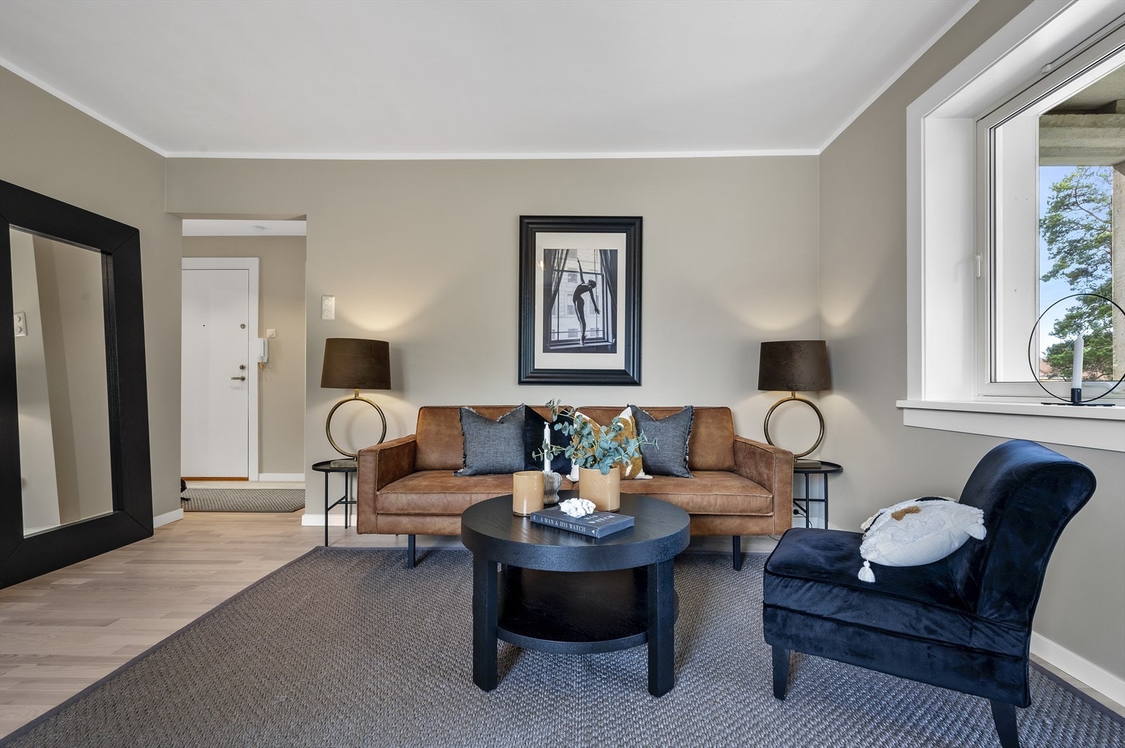 Rommet har flere innredningsmuligheter. Galleribilde