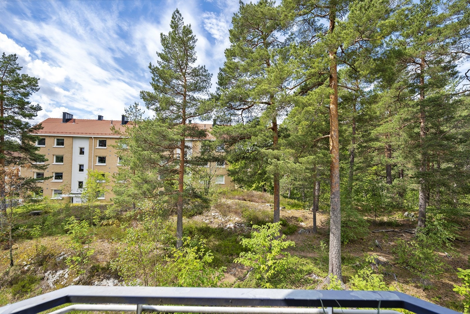 Utsikt fra balkongen. Galleribilde