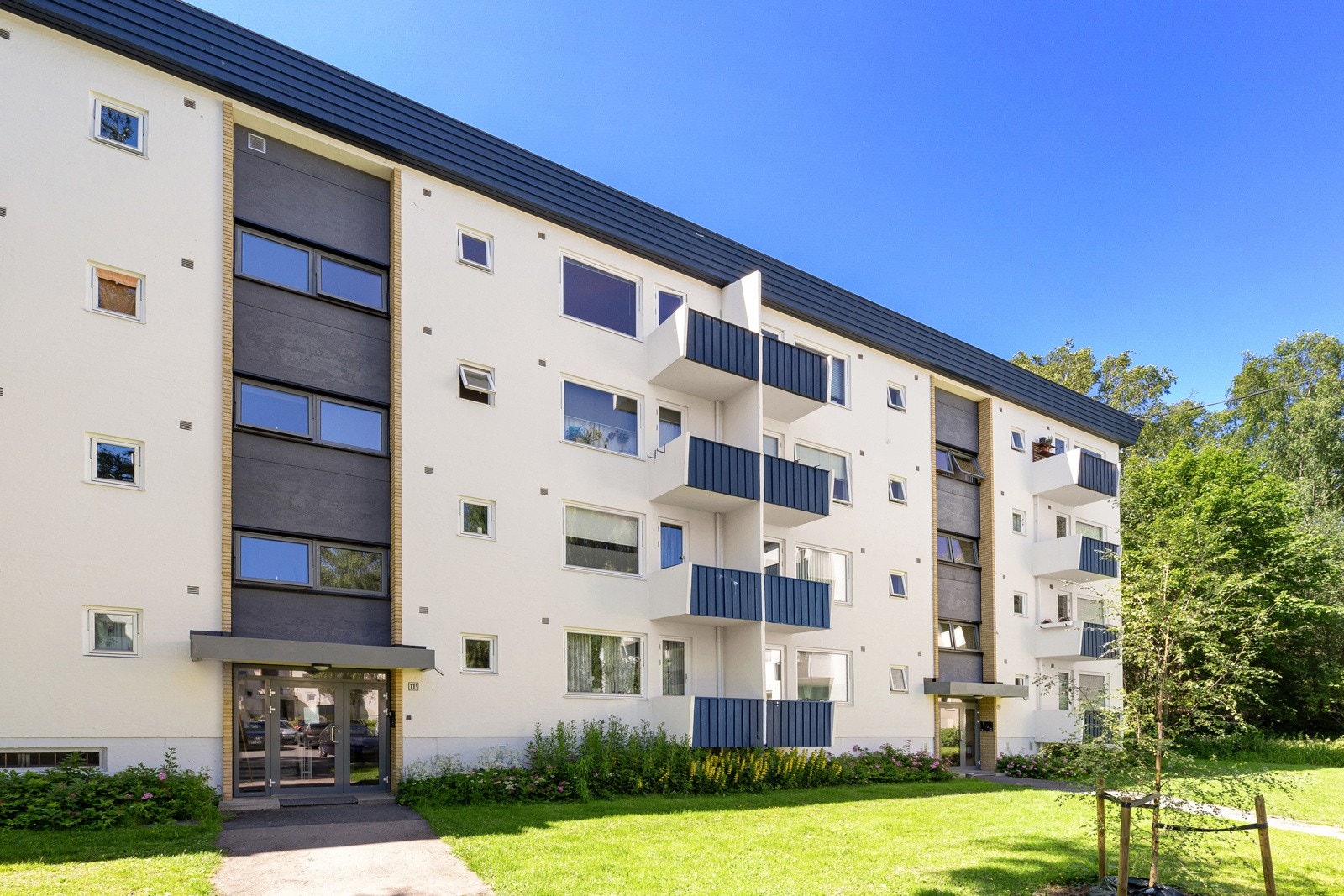 Fasade/inngangsparti. Galleribilde