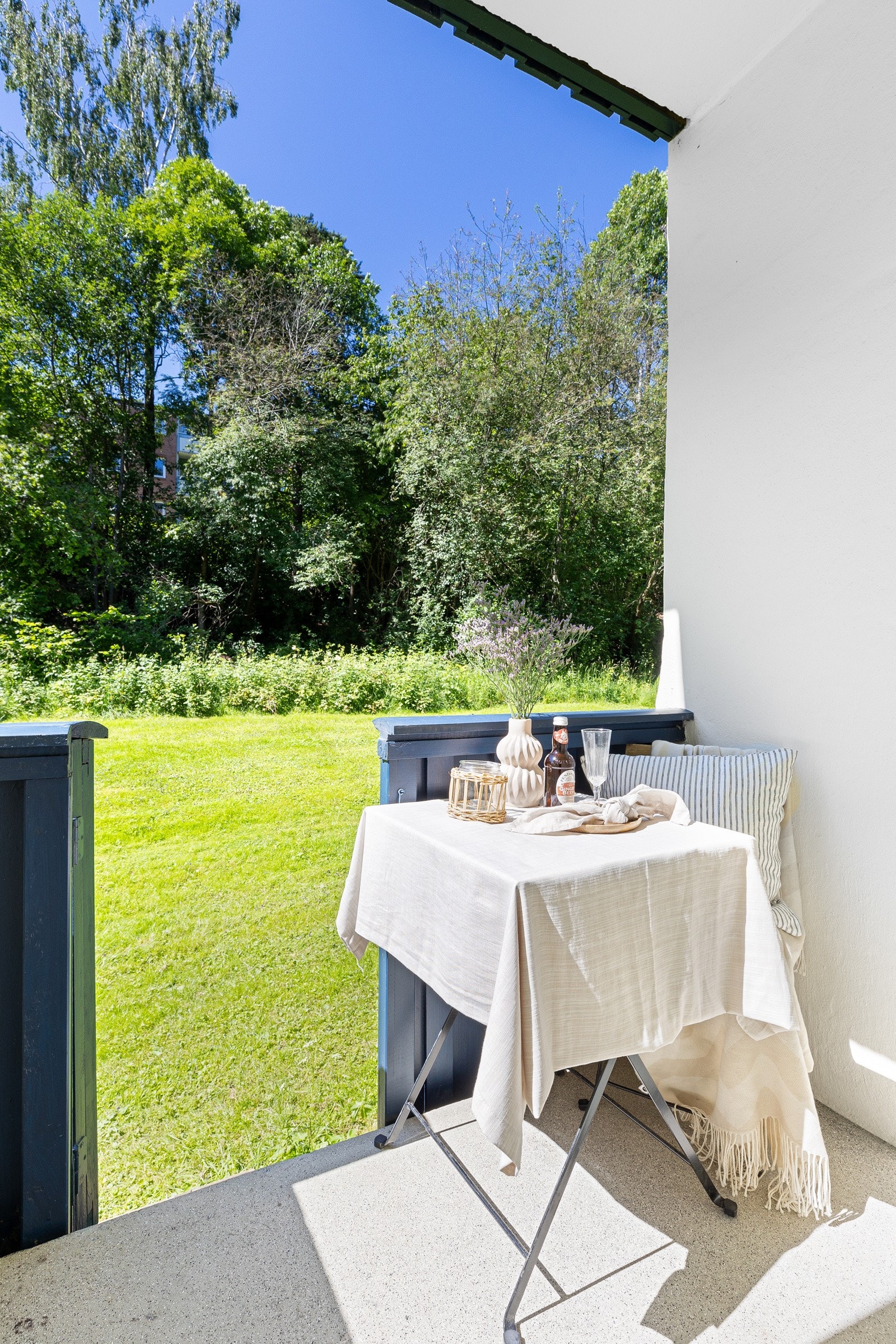 Adkomst til felles hage. Galleribilde