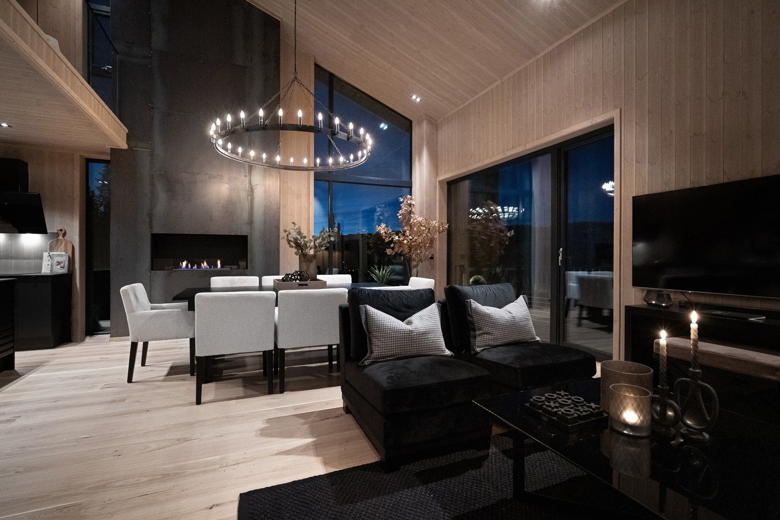 Velkommen til Vesper Kvitfjell. Bilde av ferdig innflytningsklar leilighet A31 Galleribilde