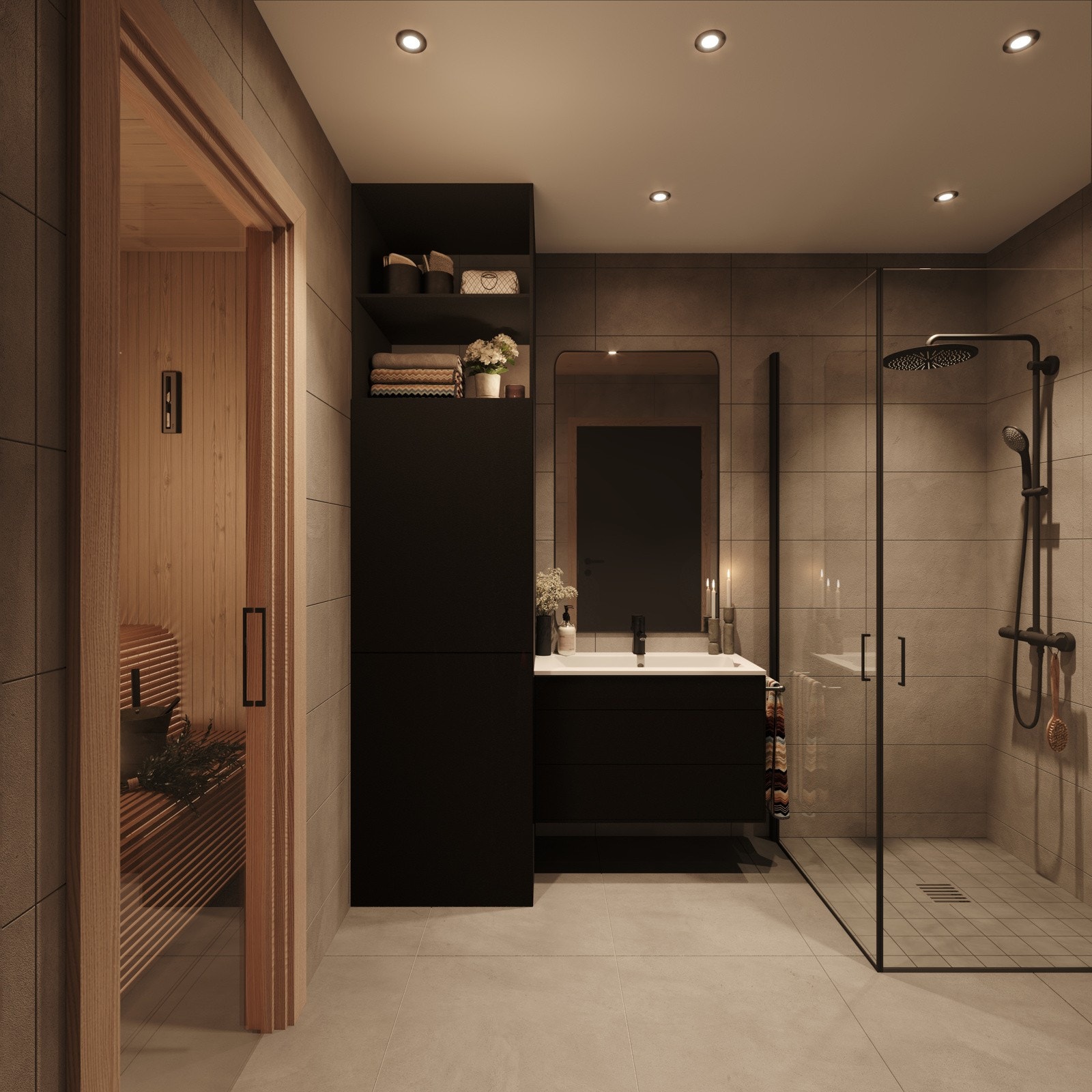 Illustrasjon av bad. Bildet kan avvike fra faktisk leveranse. Galleribilde