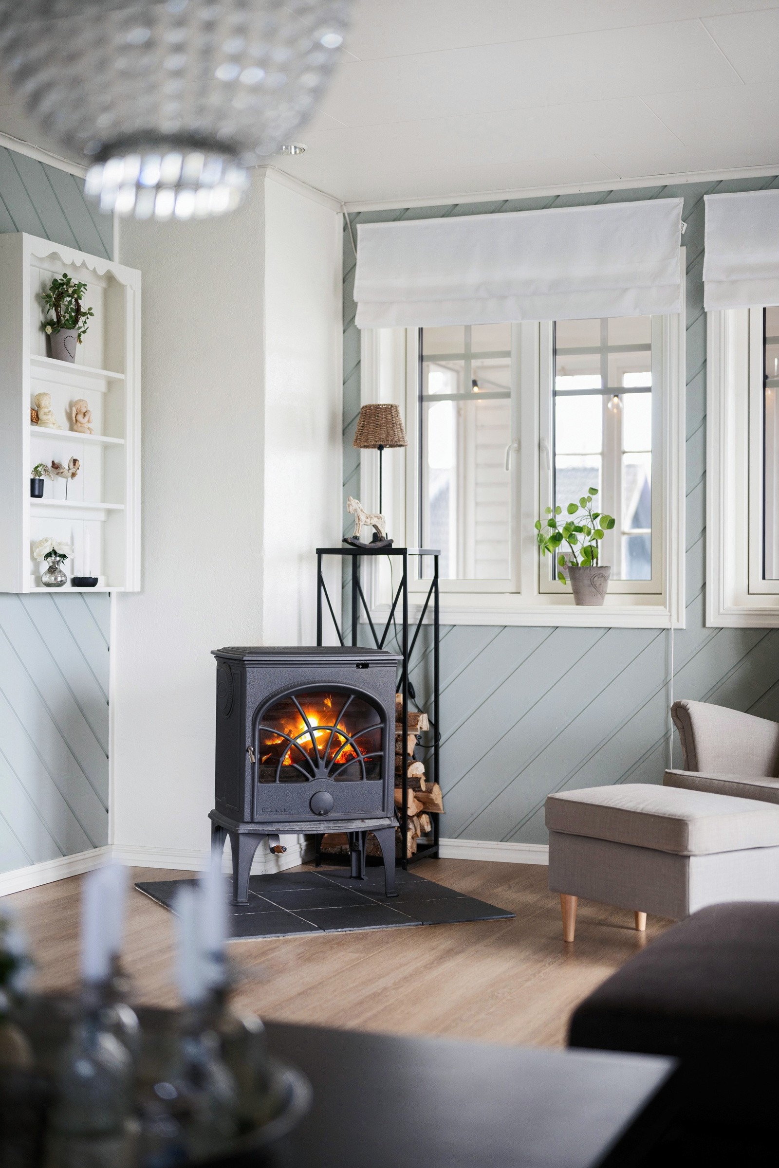 Peisovnen kommer også godt med på kalde høstkvelder. Galleribilde